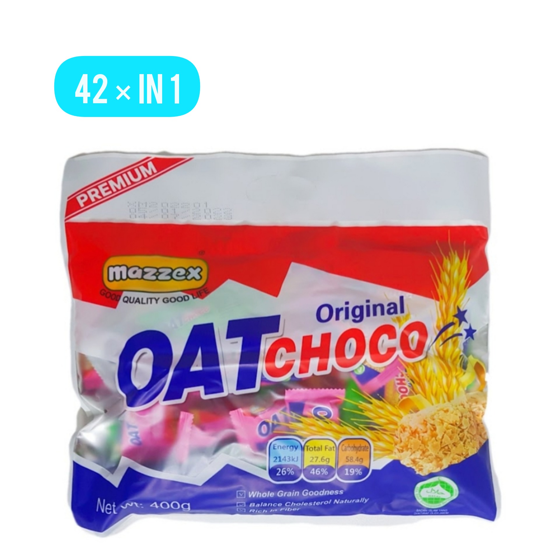 (Food) 42 Pcs Original Oat Choco (42XIN 1) (Cargo)