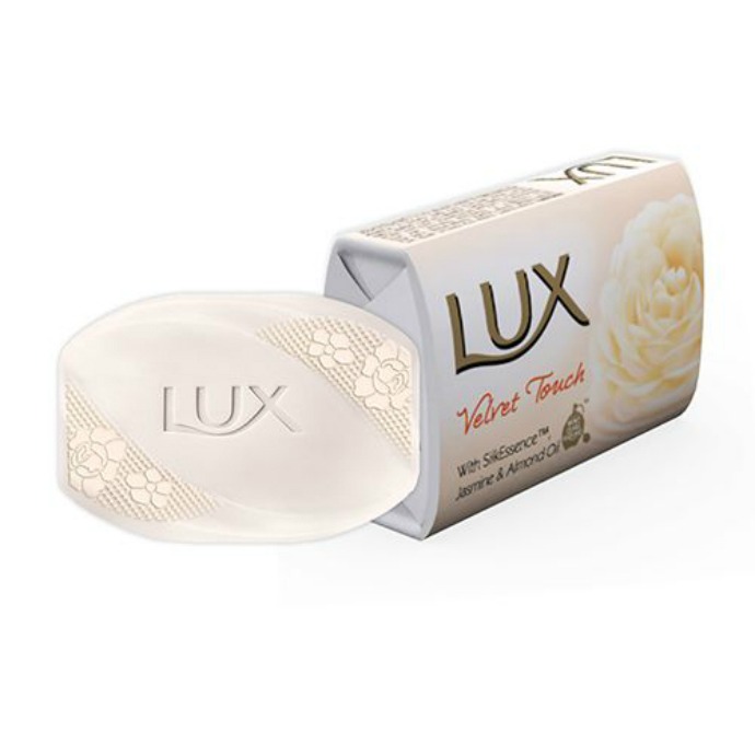 Lux Body Wash Bar Soap Box 80g Velvet Jasmine For Smooth Fragrant Skin (80G) (Cargo)