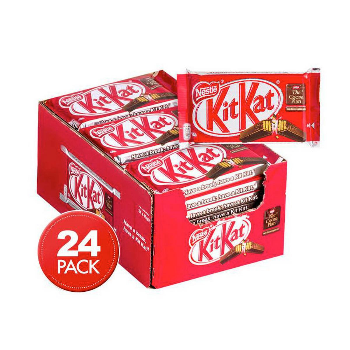 Nestle KitKat Chocolate 24 Wafers (Cargo)