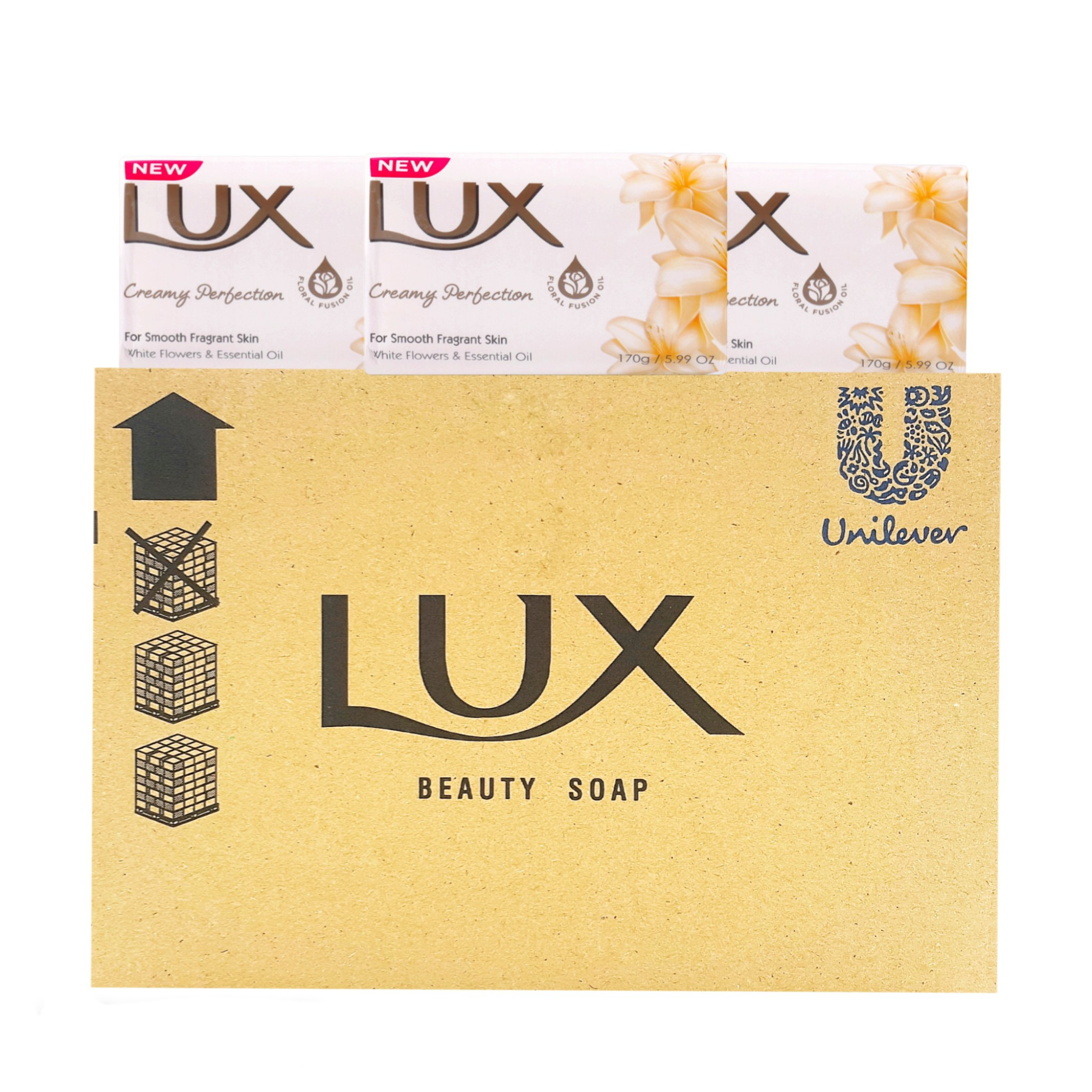 48 Pcs Bundle Lux Creamy Perfection Imp Soap (48X170g )(Cargo)