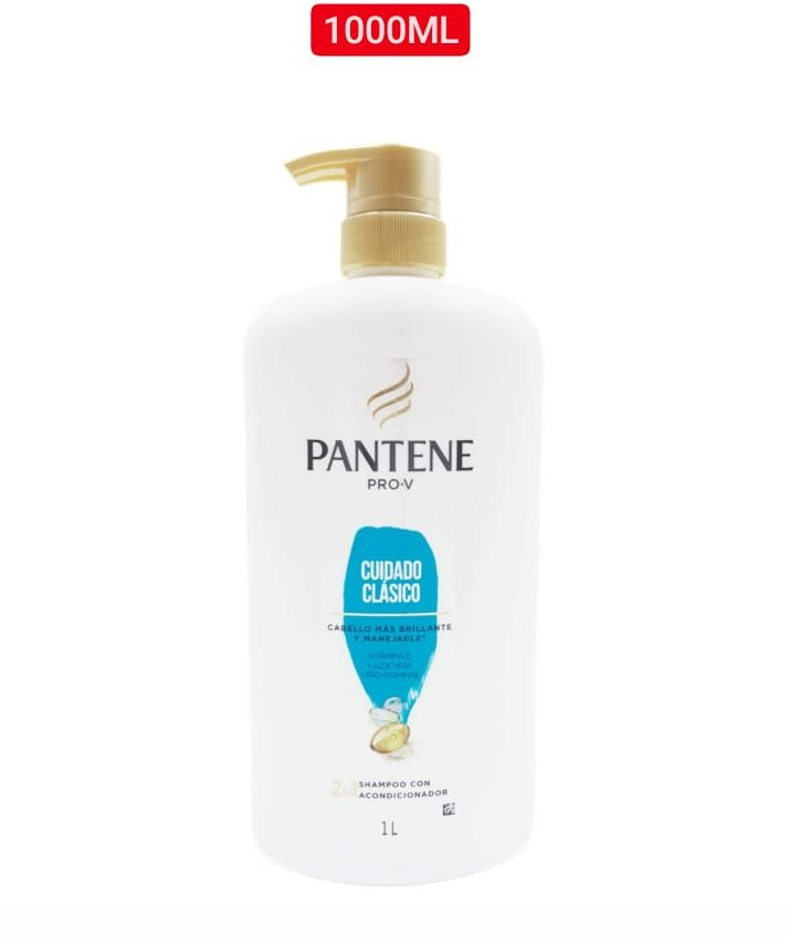 2 En1 Shampoo Con Acondicionador Pantene Pro-V Cuidado Clásico (1000ml) (Cargo)