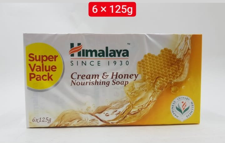 6 Pcs Bundle Cream & Honey Nourishing Soap (6X125g) (Cargo)