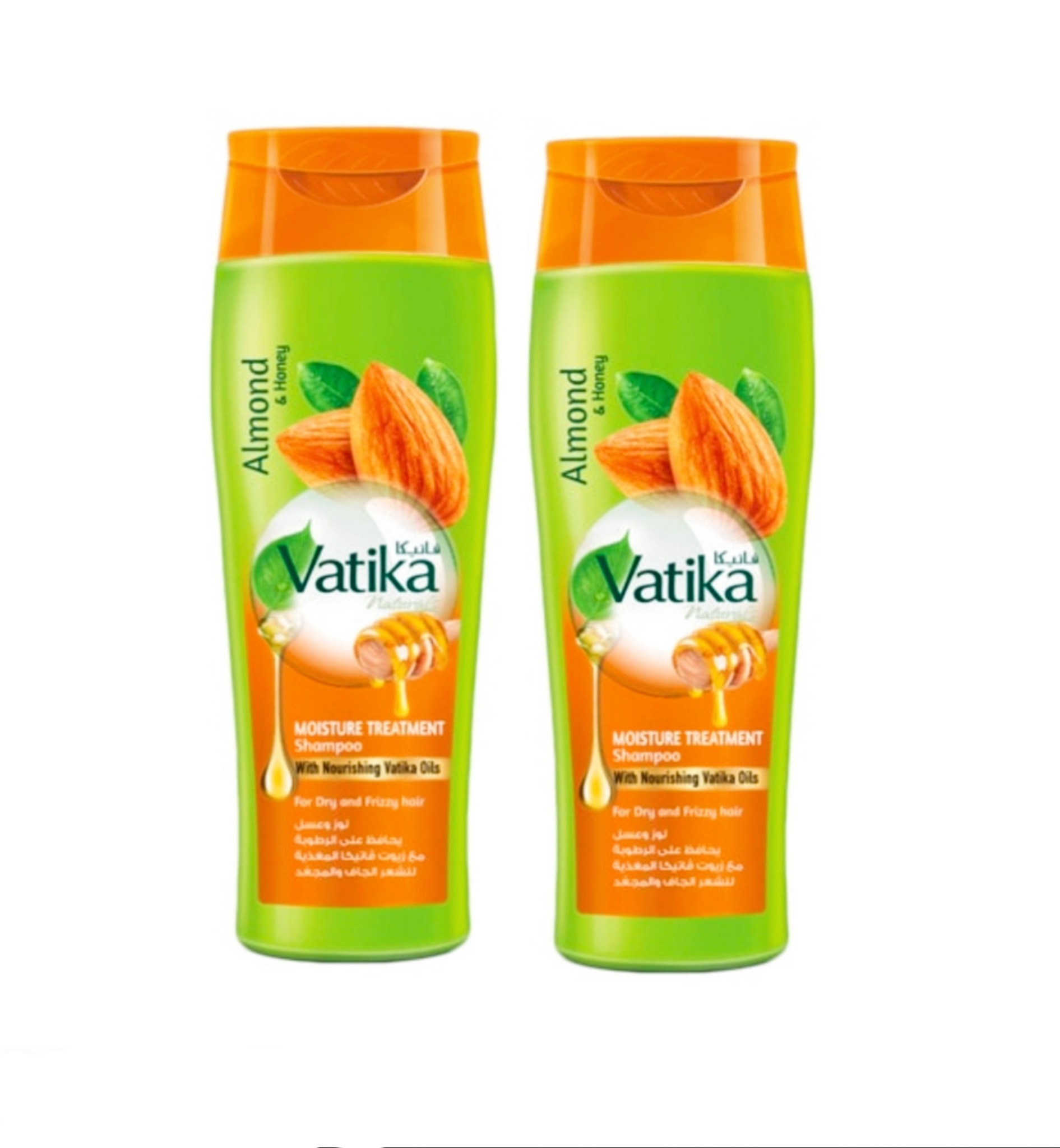 Live Selling 2 Pcs Bundle Vatika Nourish Treatment Shampoo 400ml (Cargo)