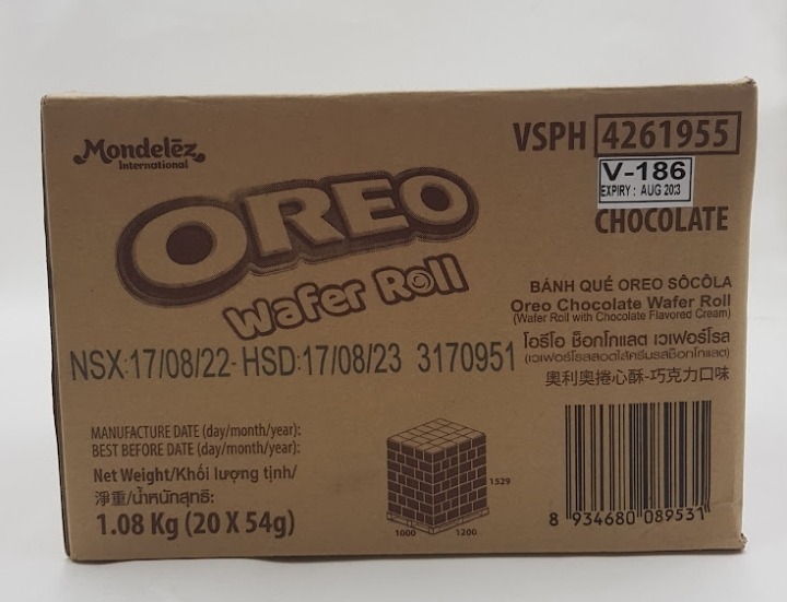 (Food) Oreo Chocolate Wafer Roll