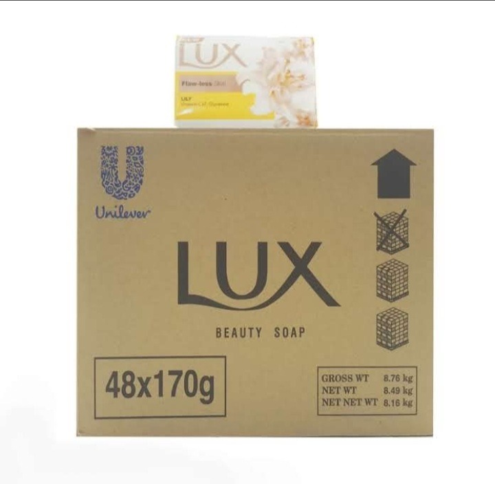 48 Pcs Lux  Bundle Beauty Soap (48X170 g) (Cargo)