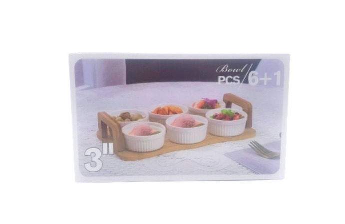 6 sweets containers