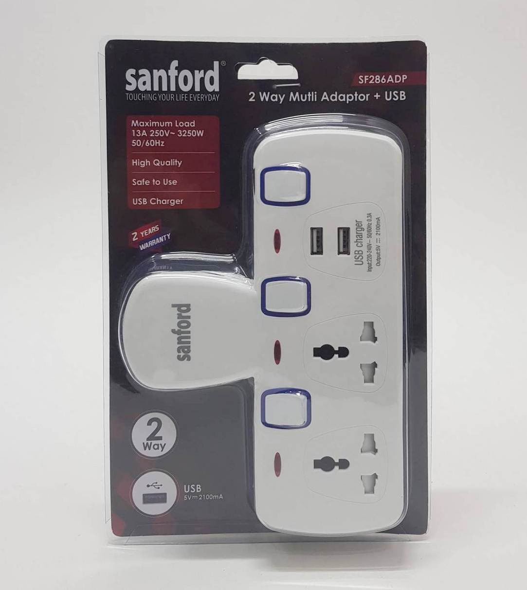 Sanford 3 Way Multi Adapter