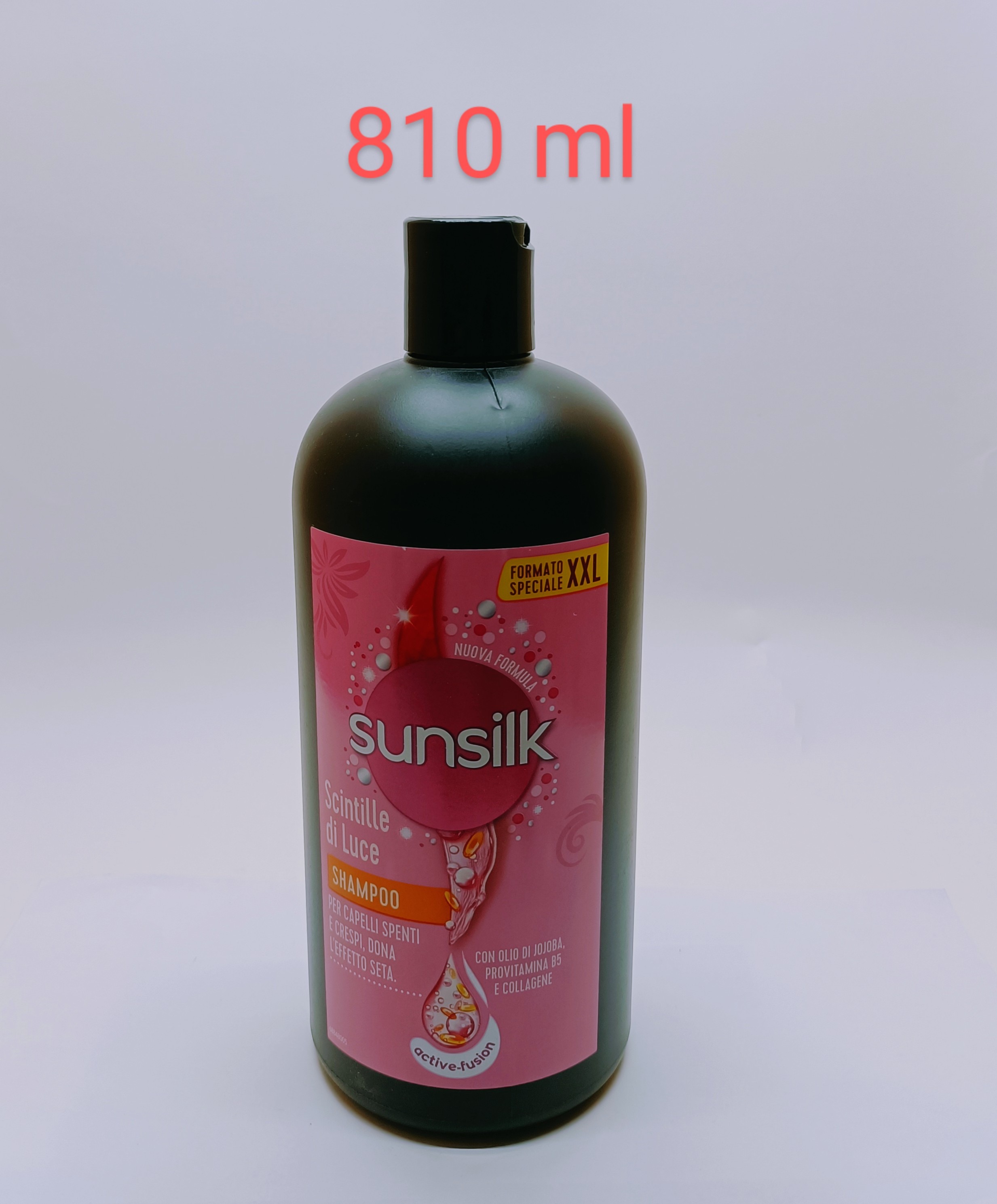 Sunsilk Scintille di Luce + Effetto Seta, Shampoo 810 ml (Cargo)