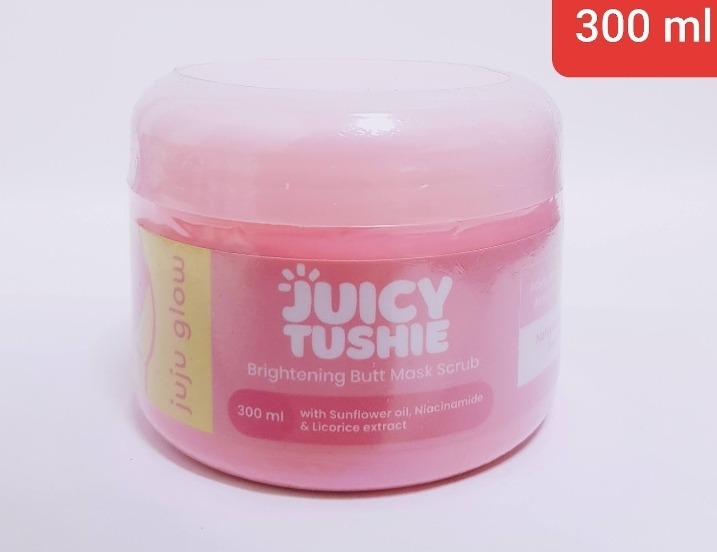 Juju Glow Juicy Tushie Brightening Butt Mask Scrub 300Ml