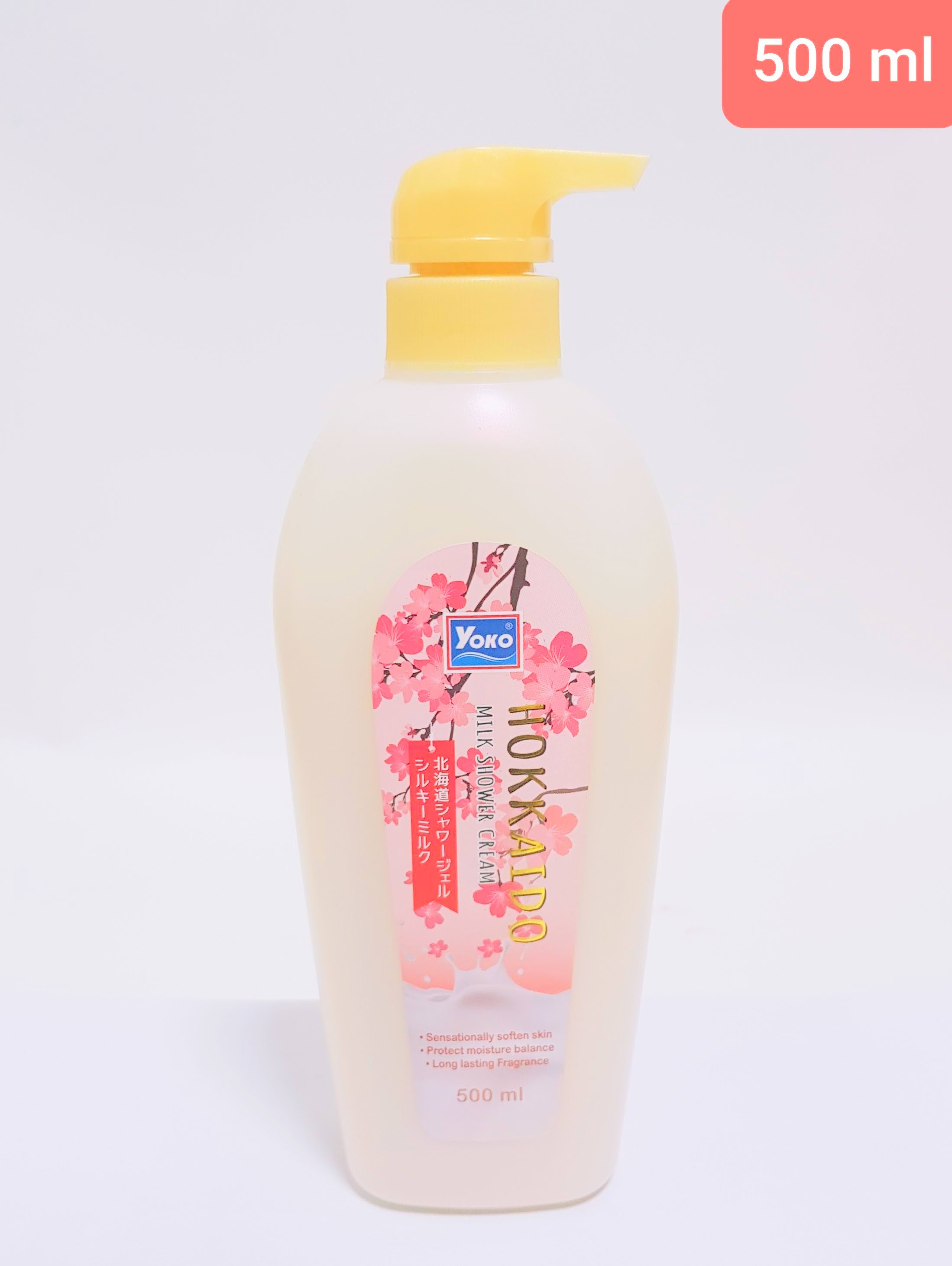 Yoko Hokkaido Milk Shower Cream 500 ml