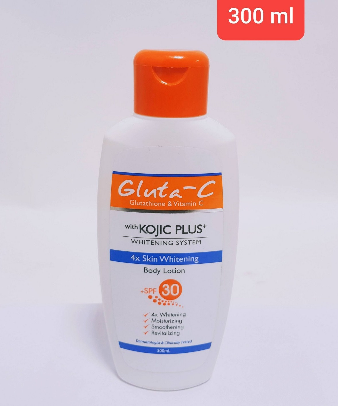 Gluta-C Kojic Plus+ Whitening Lotion with SPF 30 300ml (Cargo)