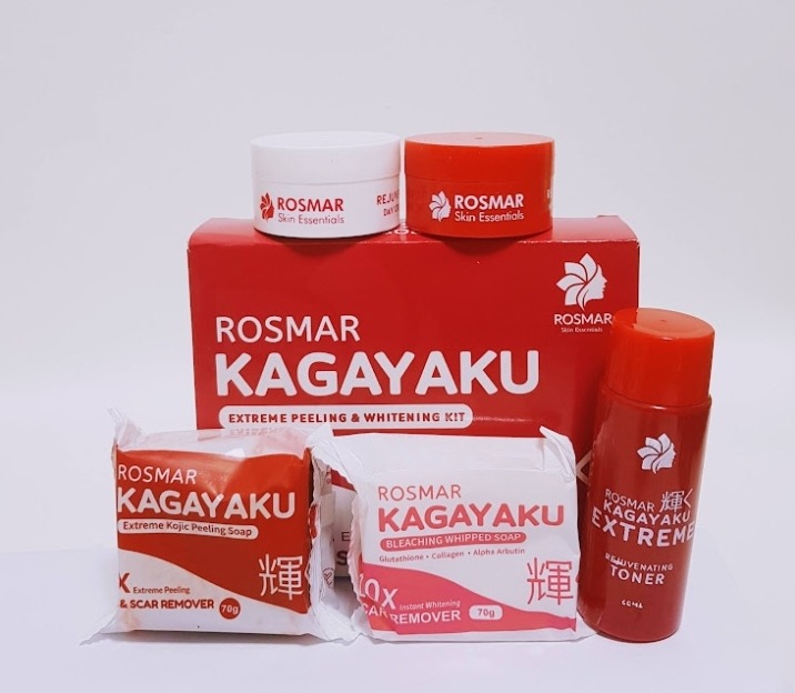 Rosmar Kagayaku EXTREME SET EXTREME PEELING &WHTENING KIT