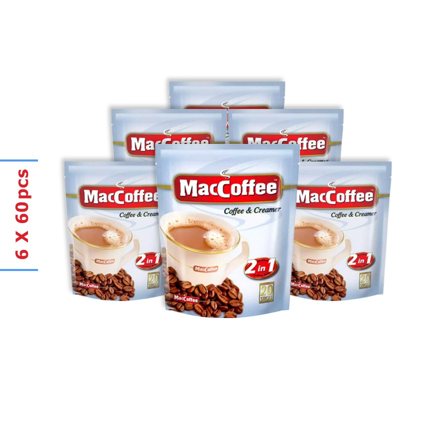 MACCOFFEE 6 Pcs Bundle Assorted (60PCS)[CARGO 6B]