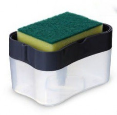 DELCASA 2 Liquid Soap Dispenser with Sponge