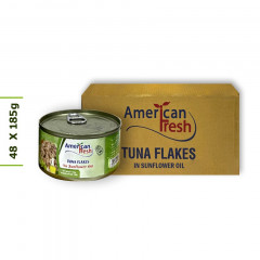 (Food) 48 Pcs American Fresh Tuna Flakes (48X185g)