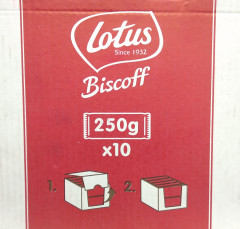 (Food) 10 Pcs  Lotus Bundle Cookies Biscoff   (Cargo) (10 X 250G)