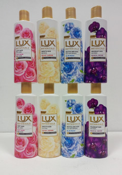 8 Pcs Lux Body Wash 250ML Assorted (8X250ML)