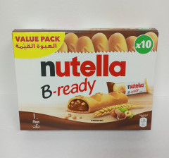 (Food) 1 Pcs Nutella B-ready  (10 PCs) (1X220G)