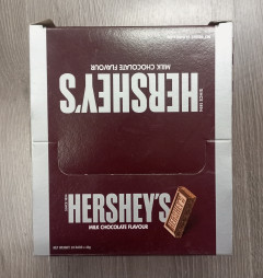 (Food) 24 Bars Hershey's MILK CHOCOLATE FLAVOUR  (24 BARS X 40G)