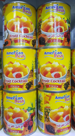 (FOOD) American Fresh Fruit Cocktail ( 6 X 850g )