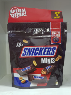 (Food) Snickers minis (2 X180g)