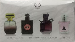Veyes Box Eau De Toilette The Best Of Veyes Fragrances (4PcsX25ML)