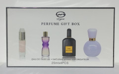 Veyes Perfume Gift Box Parfume National Spray Vaporistateur  (25MLX4PCs)