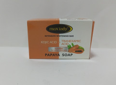 Max Lady Papaya Soap Kojic Acid (125G)