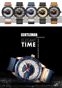 Curren 8375 Men's Watches
