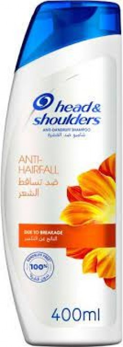 Head & Shoulders Anti-Hairfall Anti-Dandruff Shampoo (400ML)