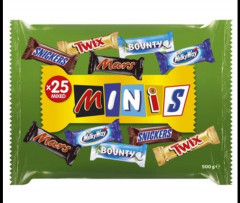(FOOD) MINIS Mix Chocolate mixed (25 X500 G)
