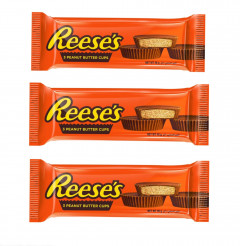 (FOOD) Reese's 3 Chocolate Peanut Butter Cups (46 gr 3 pcs set)