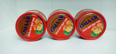 (Food) 3 Pcs Pack OMAAR Solid Light Meat Tuna (3×185G)