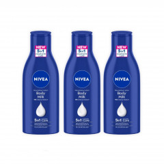 NIVEA Body Lotion, Nourishing Body Milk,48h/intense Moisture 5in1/complete care For Very Dry Skin, 75ml
