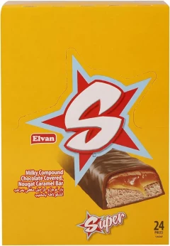 (Food) Elvan Super Nougat Caramel (1X24Pcs)
