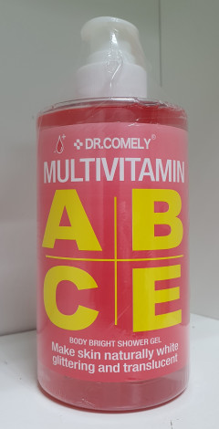 Dr.Comely Multivitamin A,B,C,E Body Bright Shower Gel (500ml)