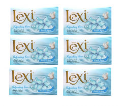 6Pcs Lexi Fresh Aqua  (6 x 85 g)