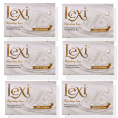 6Pcs Lexi Milk & Cream (6 x 85 g)