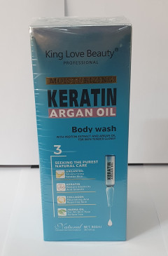King Love Beauty Keratin Argan Oil Body Wash (1×800ML)