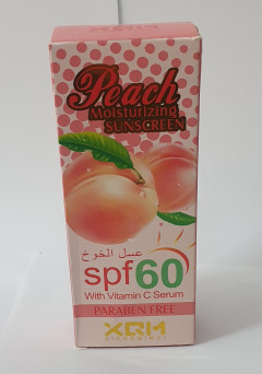 Peach Moisturizing Sunsceen SPF 60 With Vitamin C Serum (1x100 ML)