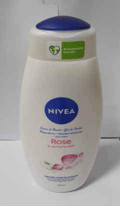 Nivea Rose & Almond Milk (1 × 750 Ml)