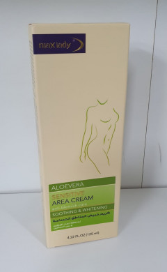 Maxlady Aloe vera Sensitive Area Cream (125 ML)