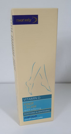 Max Lady Vitamin D Foot Cream (75ML)