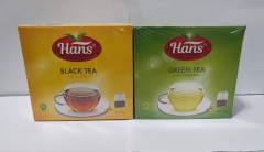 HANS BLACK TEA + GREEN TEA 2 PCS SET