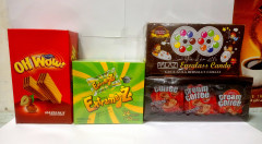 (FOOD) 4 PCS Candy AND Biscuit  SET ASSORTED