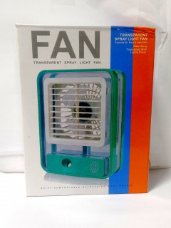 Fan Transparent Spray Light Fan