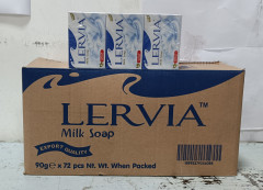 Lervia soap 72 pcs Assorted (72X90 G)