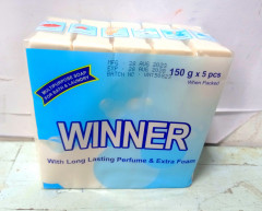 Winner With Long Lasting Perfume & Extra Foam (150 G x 5 pcs)