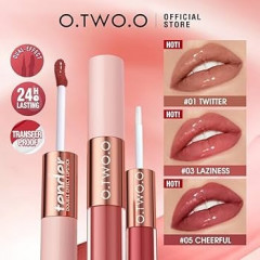 O.TWO.O 3 PCS TENDER DOUBLE EFFECT LIPSTICK