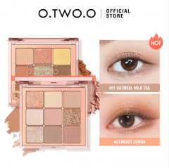 [FFL]-O.TWO.O 9 COLOR MATTE EYESHADOW PALETTE